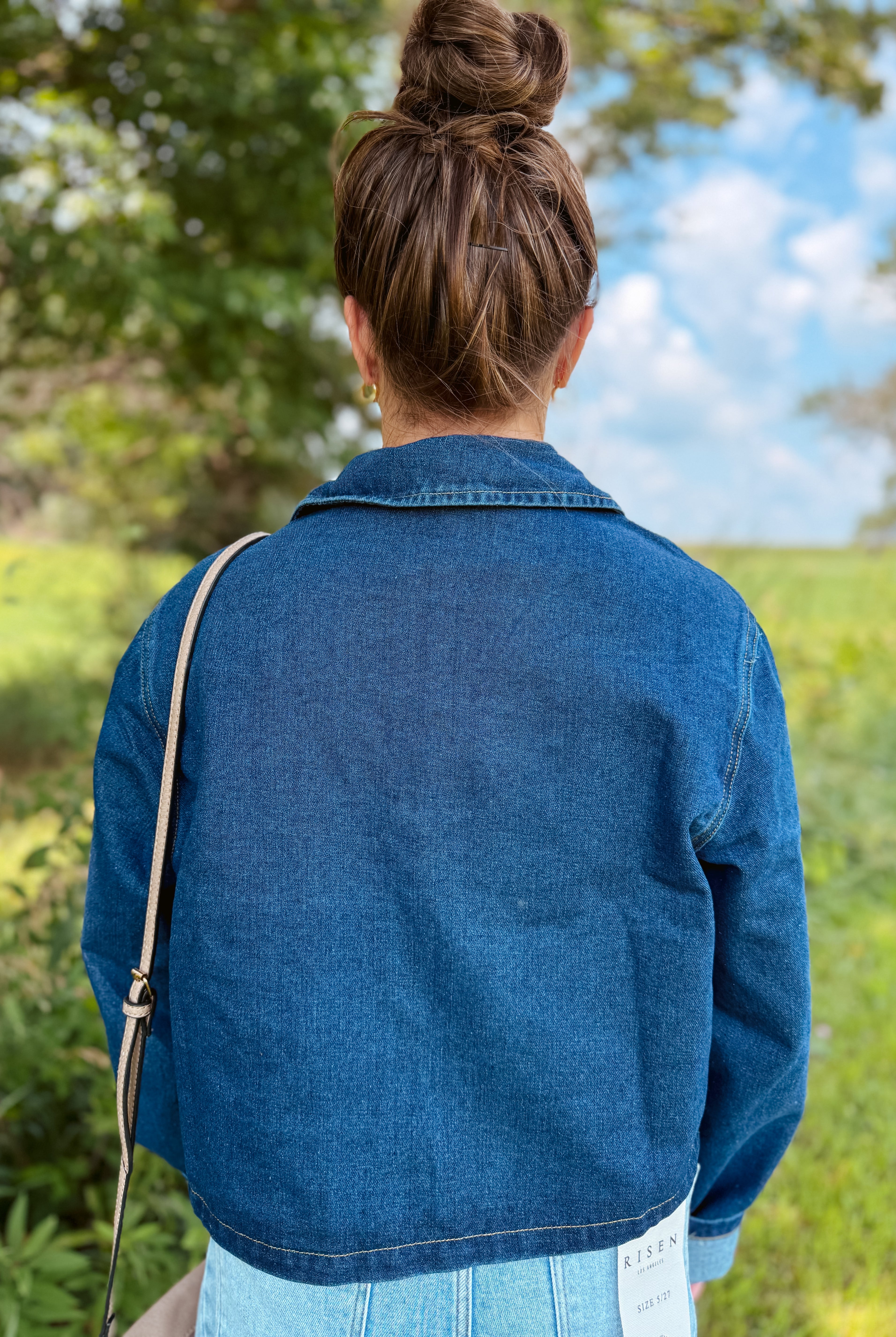 Happiness Trails Boutique - Denim jacket - dark wash
