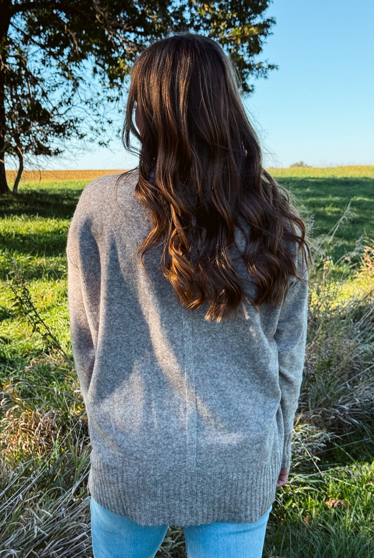 Happiness Trails Boutique - Latte knit sweater