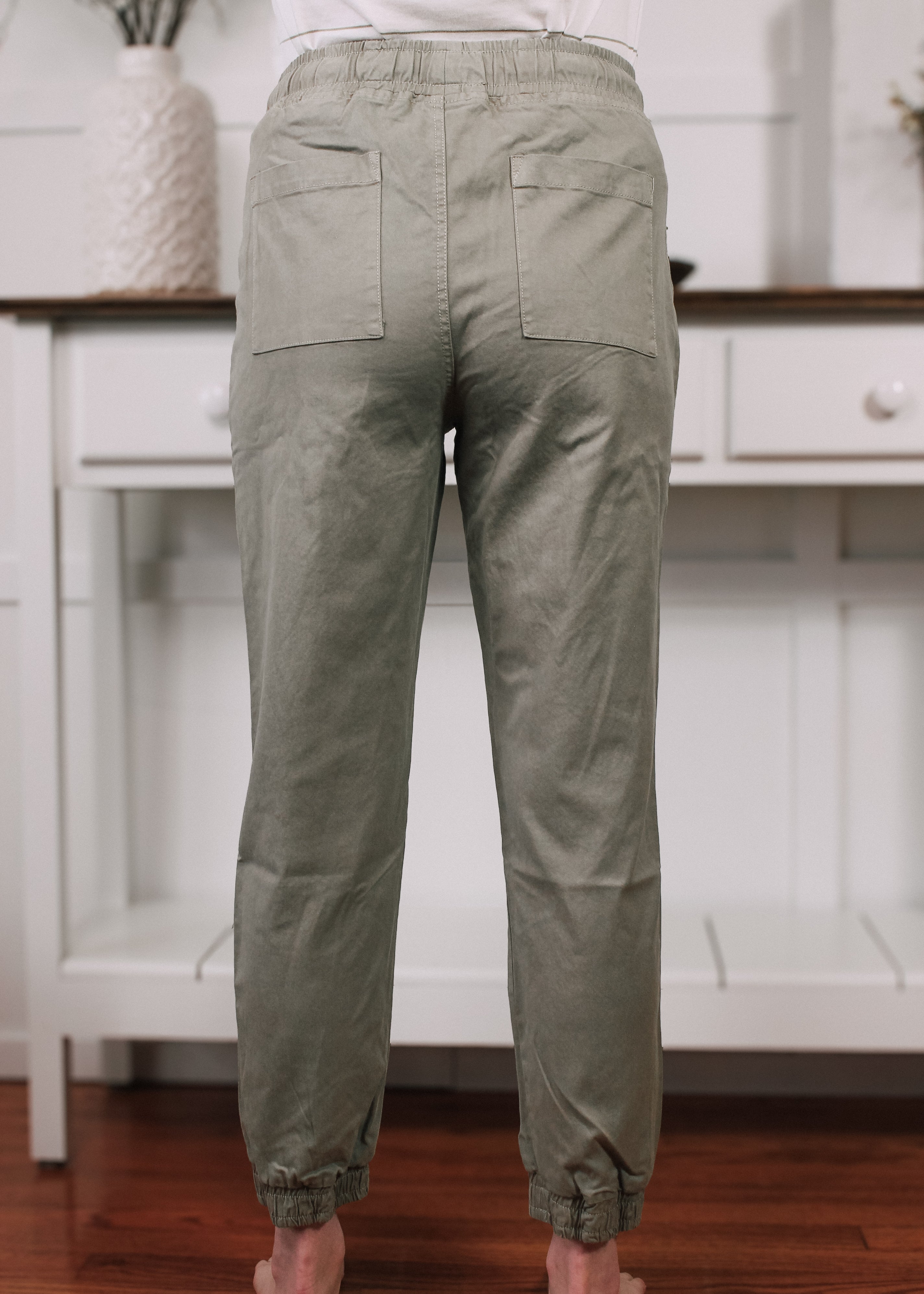 Happiness Trails Boutique - Olive Joggers