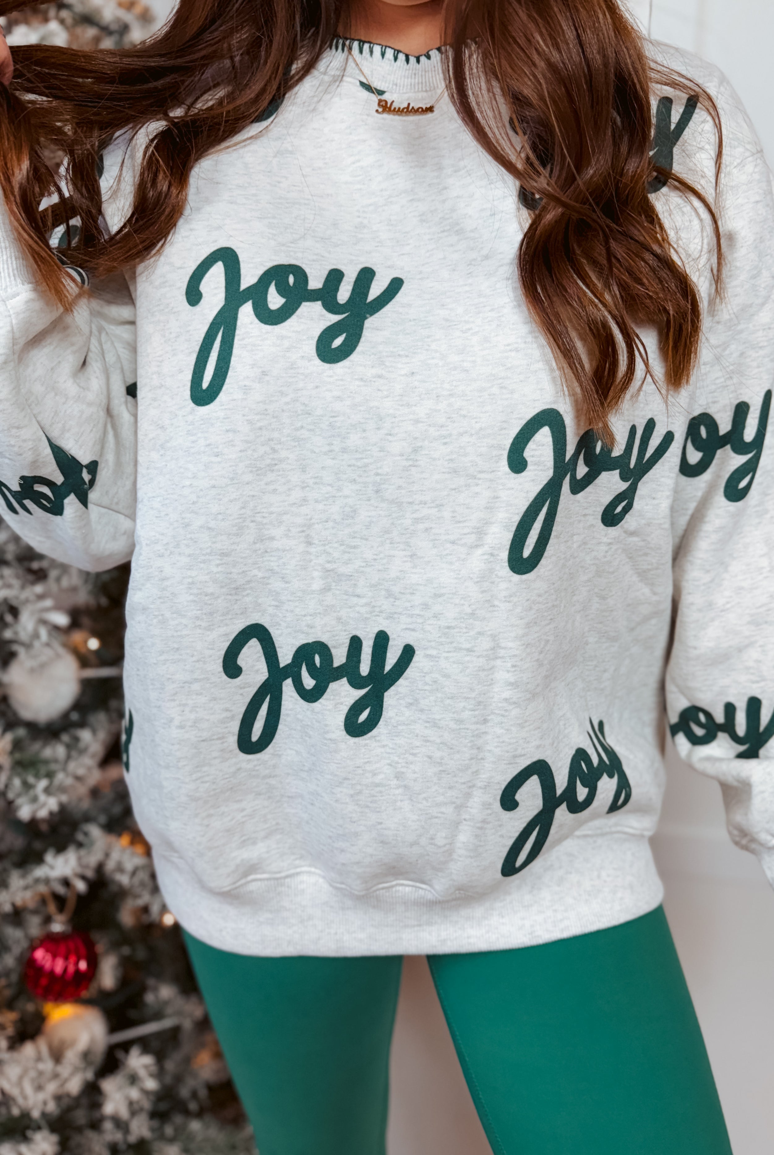 Happiness Trails Boutique - Heather grey "Joy" graphic
