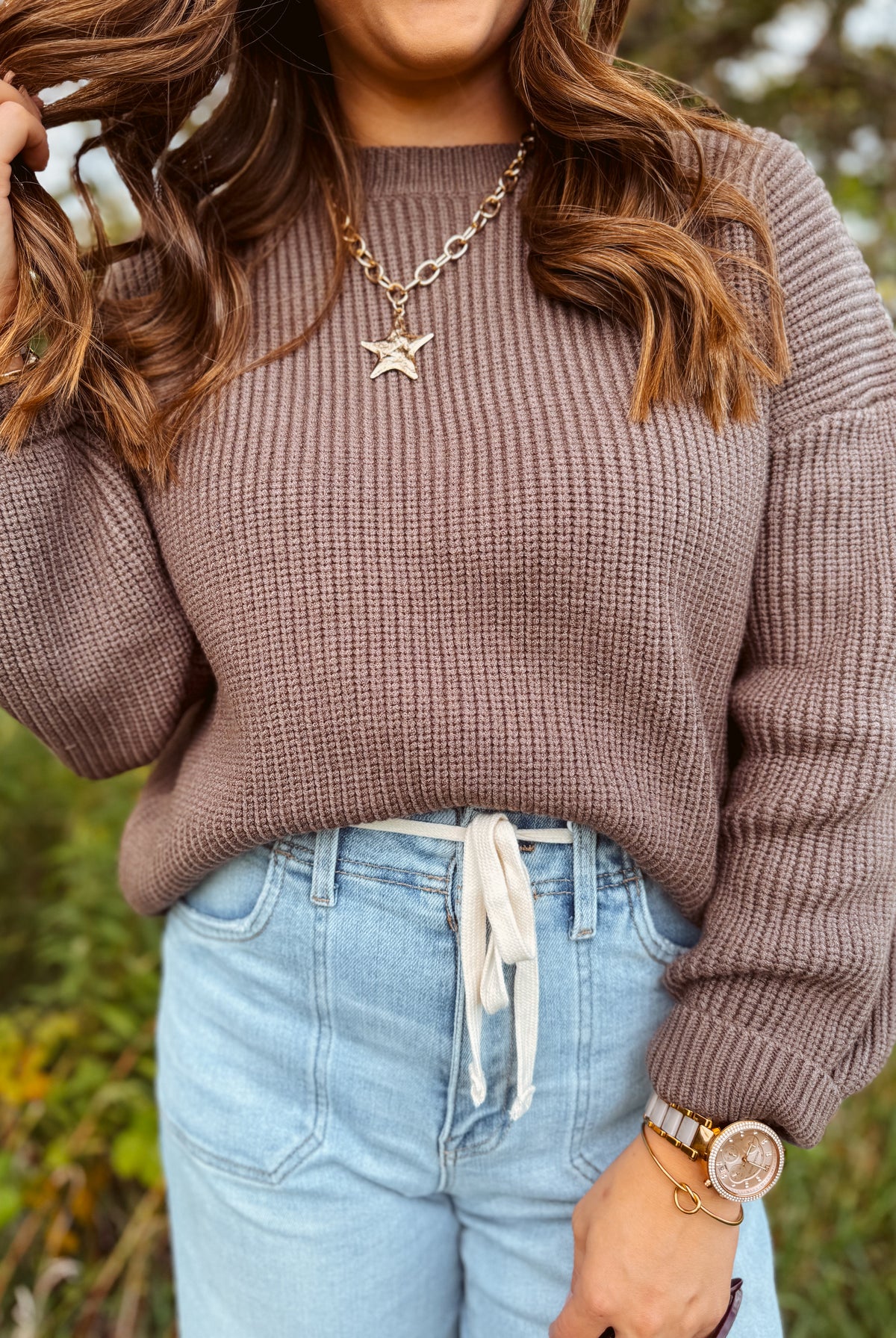 Happiness Trails Boutique - Oak sweater