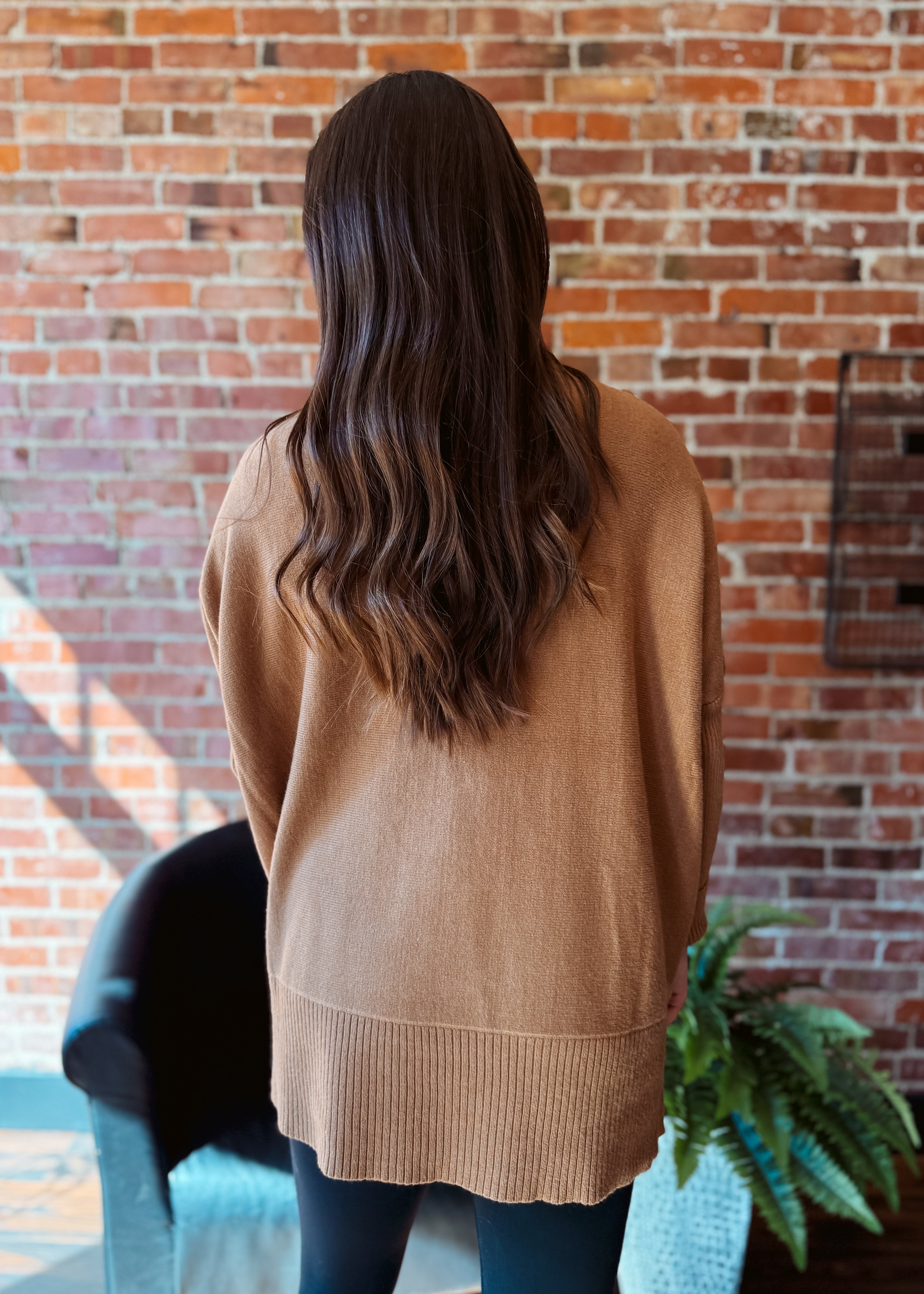 Happiness Trails Boutique - Camel sweater