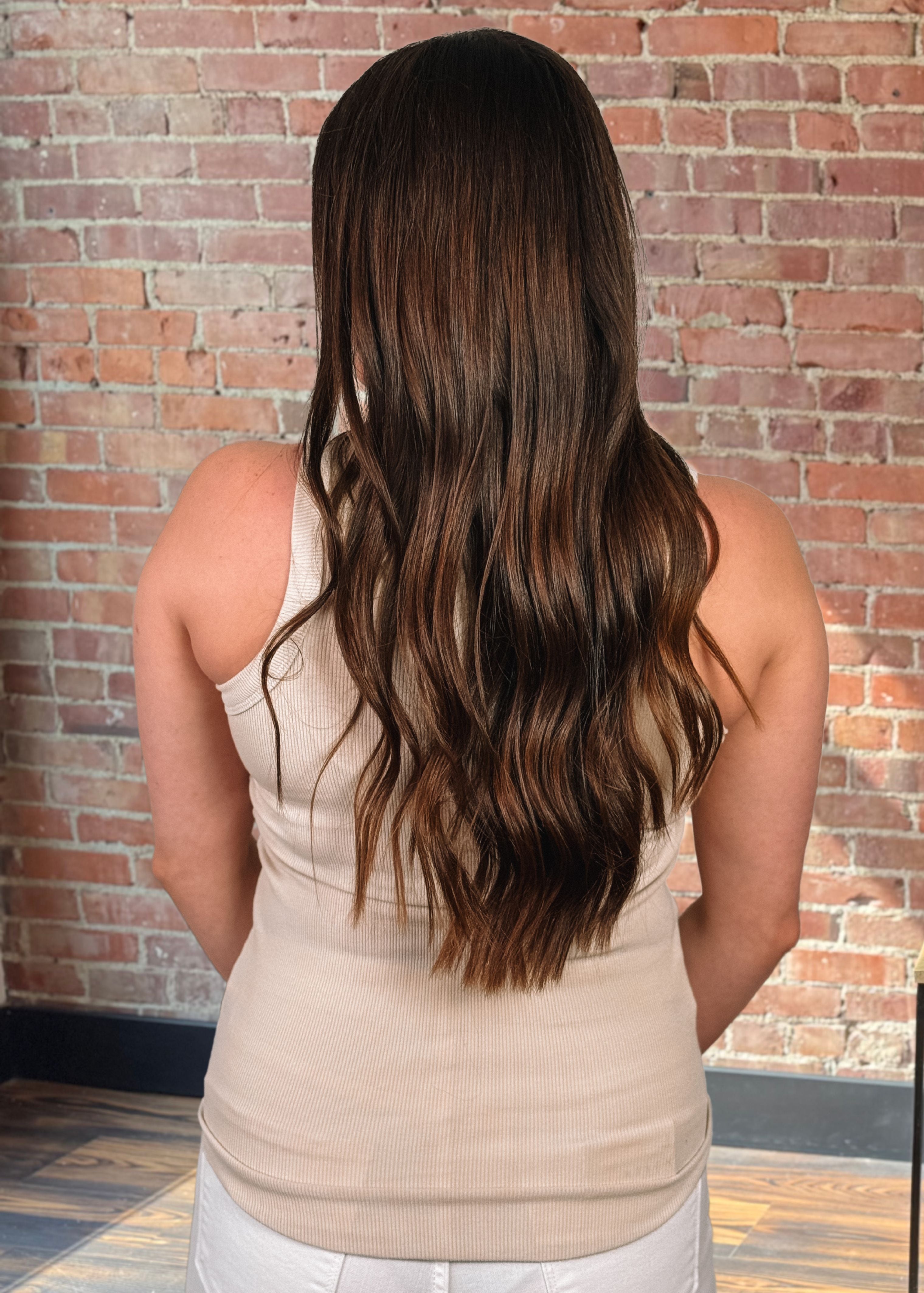 Happiness Trails Boutique - Light taupe ribbed tank