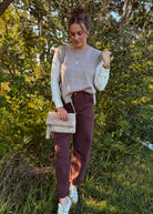 Happiness Trails Boutique - Mocha open side sweater vest