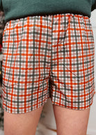 Happiness Trail Boutique - Plaid shorts pajama bottoms