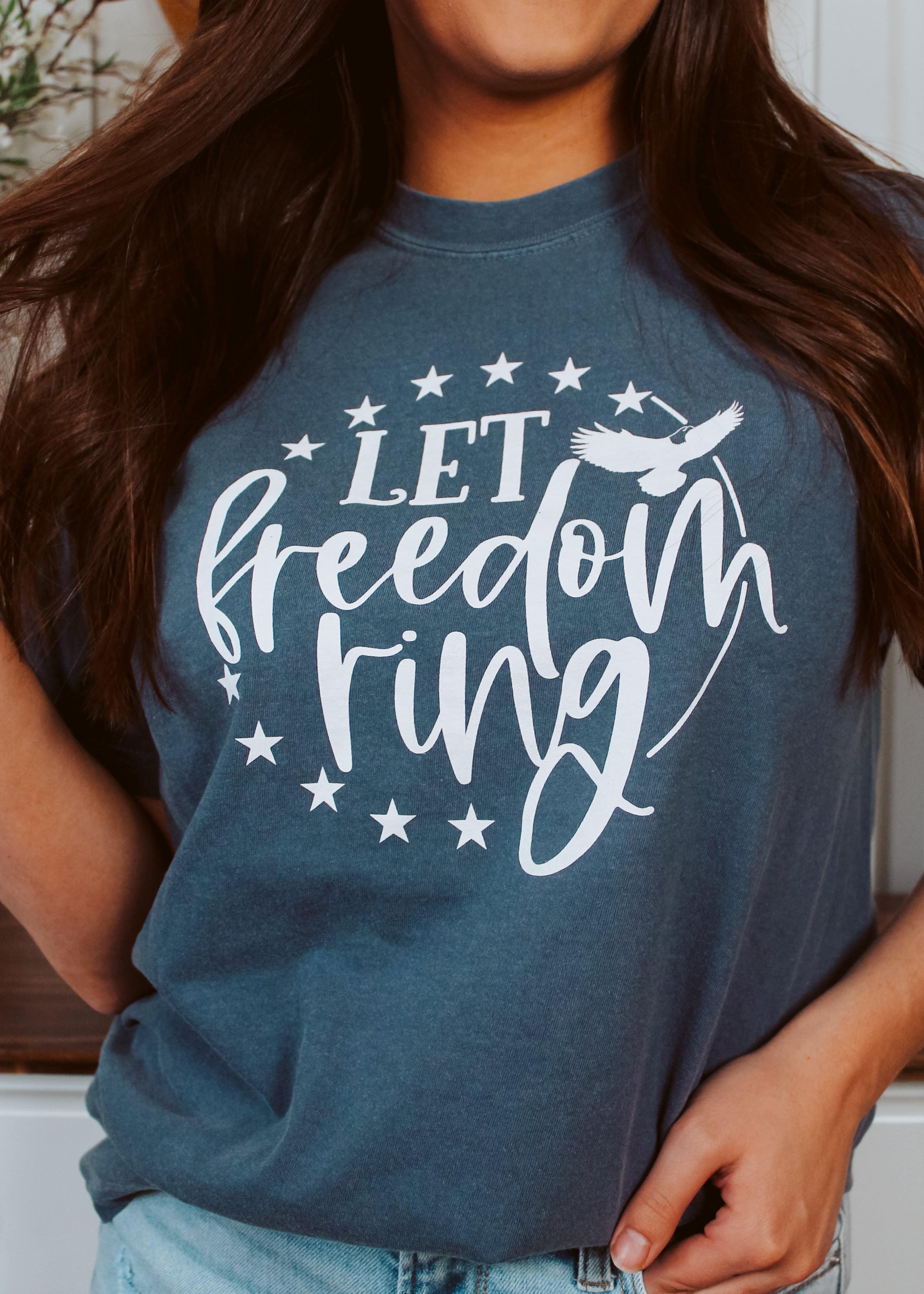 Freedom Comfort Colors Graphic Tee