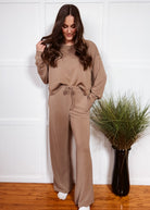 Happiness Trails Boutique - Taupe Lounge Set