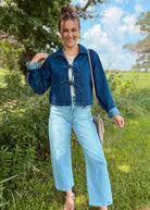 Happiness Trails Boutique - Denim jacket - dark wash