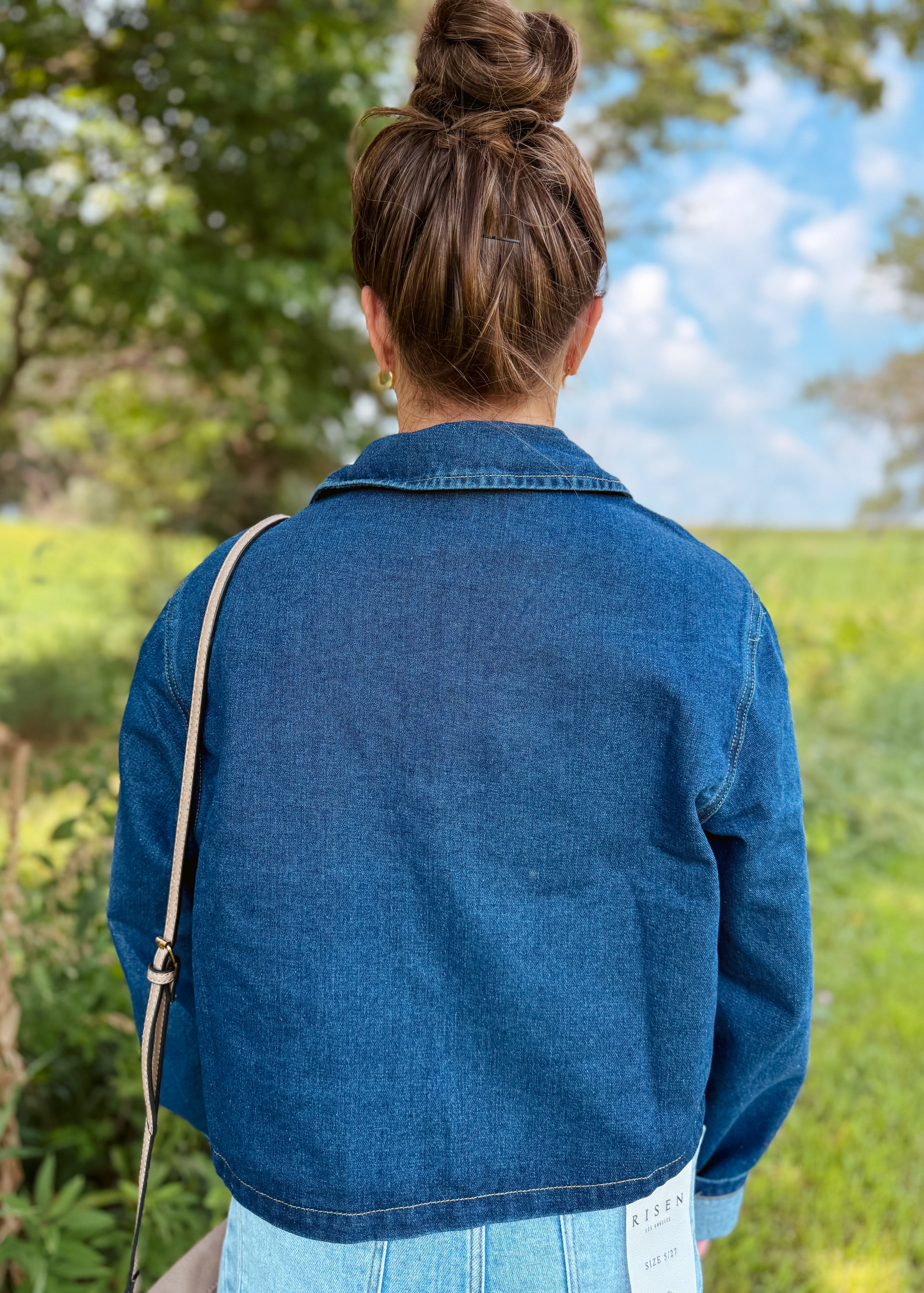 Happiness Trails Boutique - Denim jacket - dark wash