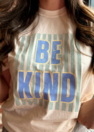 Happiness Trails Boutique - Be Kind screen printed on Comfort Colors tee