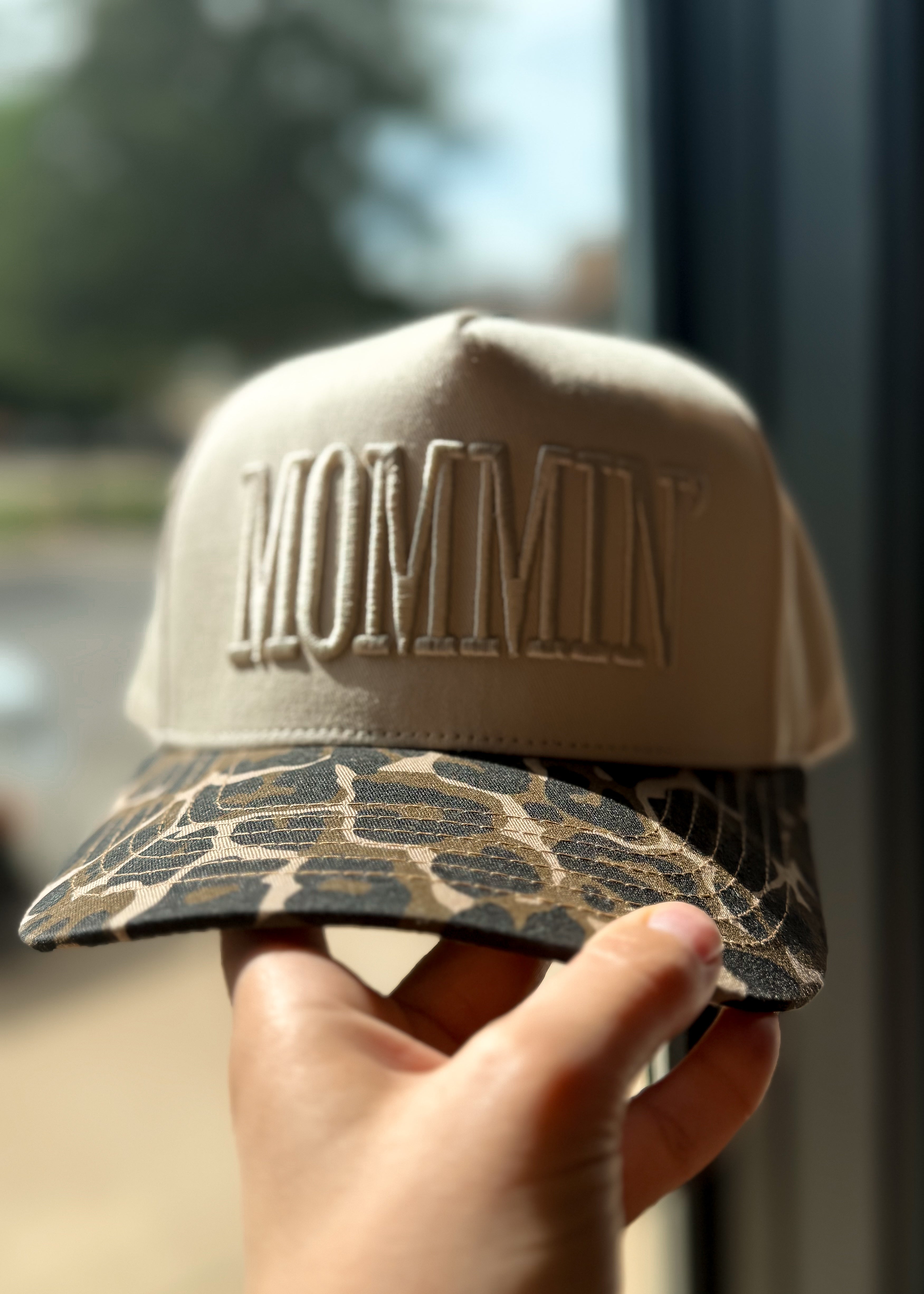 Happiness Trails Boutique - MOMMIN Trucker Hat - Leopard