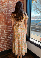 Happiness Trails Boutique - Yellow floral maxi dress