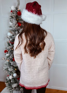 Happiness Trails Boutique - Textured “Merry” embroidery