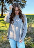Happiness Trails Boutique - Latte knit sweater