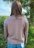 Happiness Trails Boutique - Mocha cardigan top