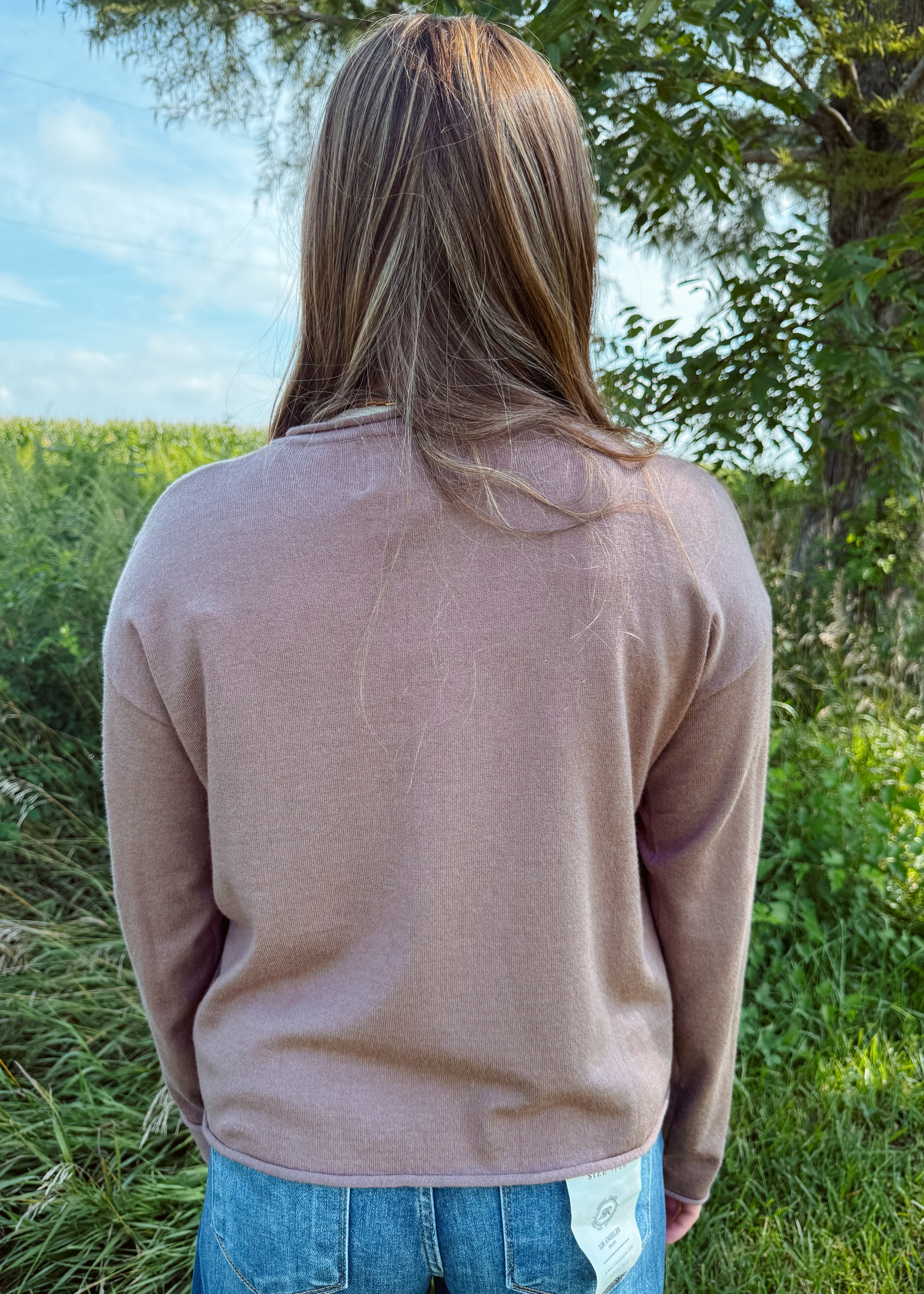 Happiness Trails Boutique - Mocha cardigan top