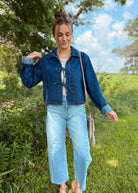 Happiness Trails Boutique - Denim jacket - dark wash