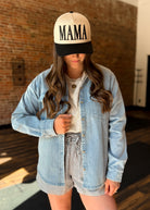Happiness Trails Boutique - Light wash denim shacket