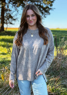 Happiness Trails Boutique - Latte knit sweater