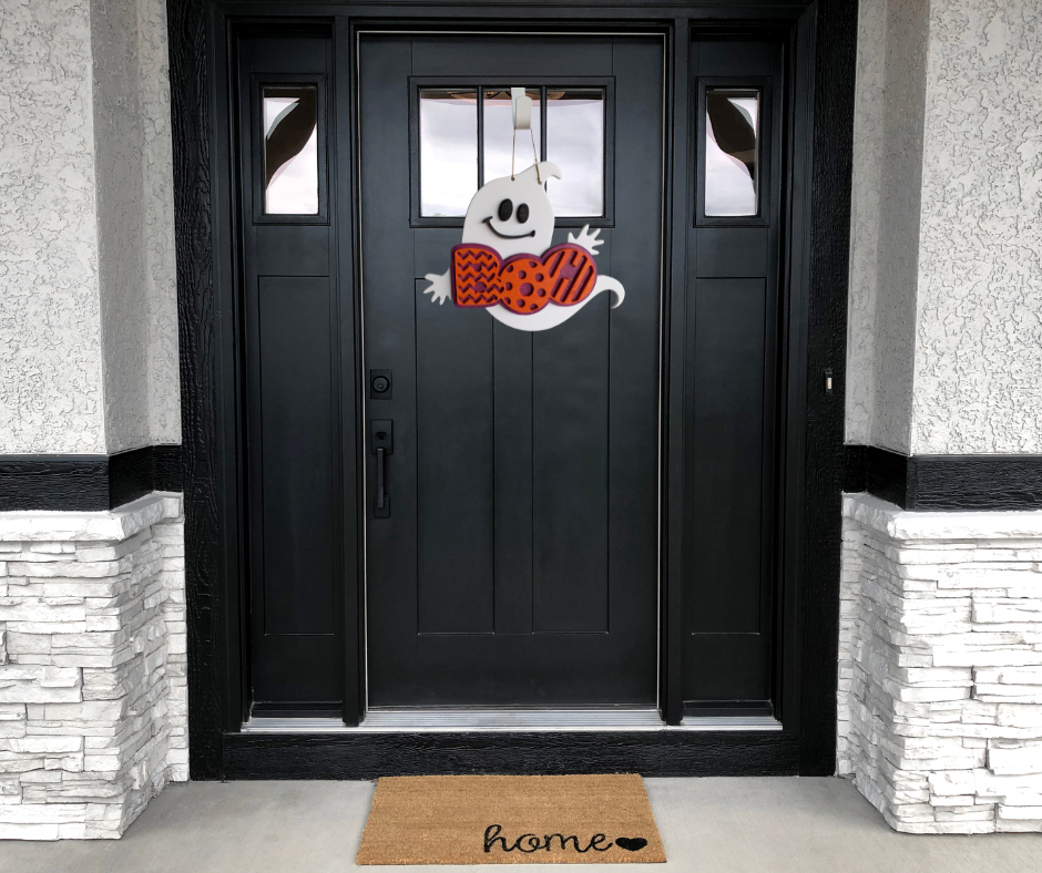 Boo ghost door hanger