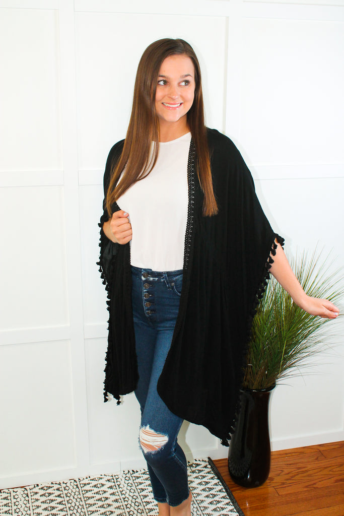 Black kimono