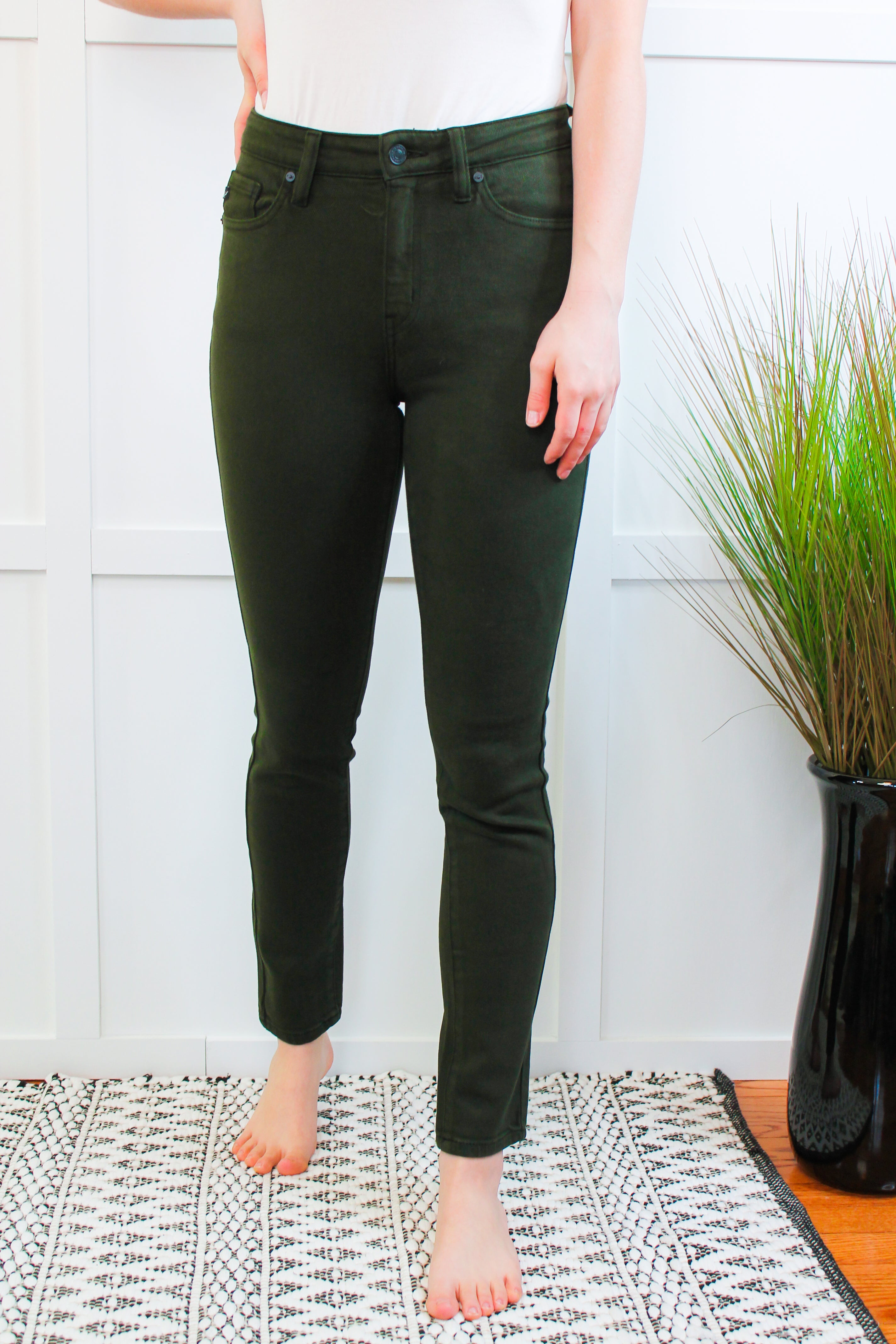 Olive KanCan skinny jeans