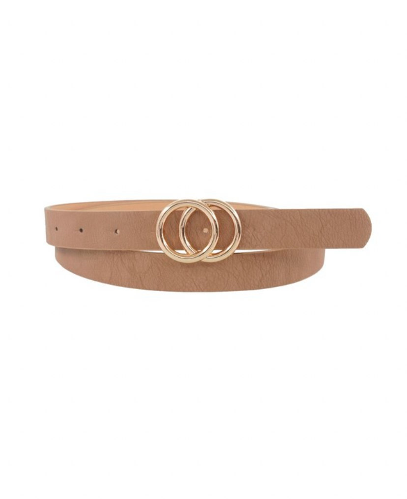 Taupe belt 3/4" wide